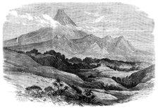 Mount Egmont, in the province of New Plymouth (Taranaki), North Island, New Zealand, 1862. Creator: Unknown.