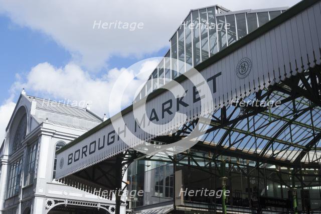 Borough Market, Southwark, London, 3/9/10.  Creator: Ethel Davies.