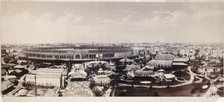 Panorama of the Universal Exhibition of 1867, Champ-de-Mars, 7th arrondissement, Paris, 1867. Creator: Frederic Martens.