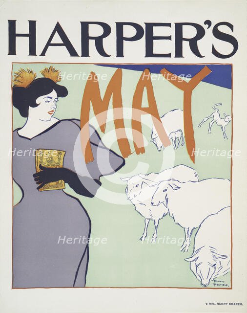 Harper's May, c1895. Creator: Edward Penfield.