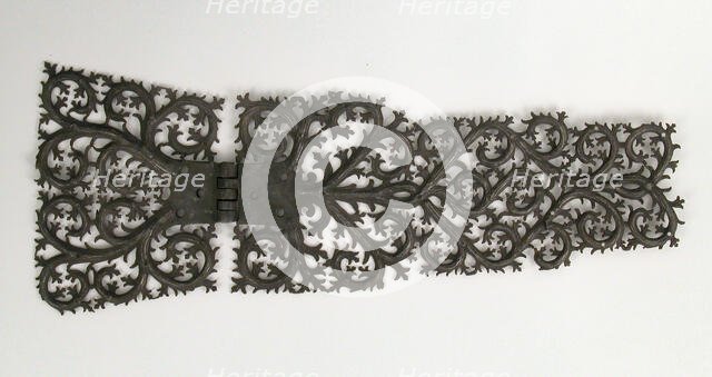 Hinge, German, 15th century. Creator: Unknown.