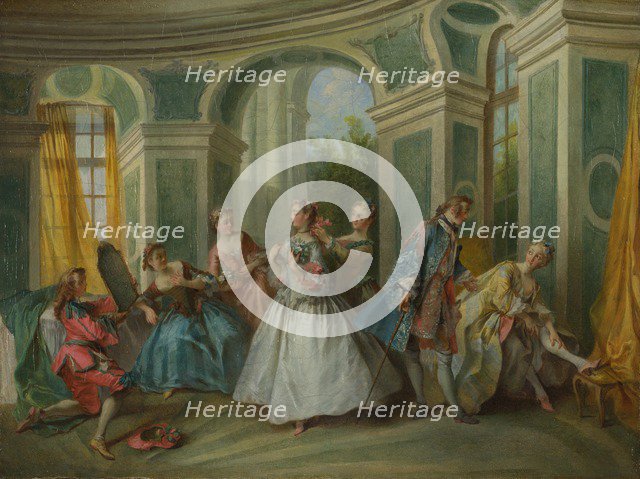 The Four Ages of Man: Youth, ca 1735. Artist: Lancret, Nicolas (1690-1743)