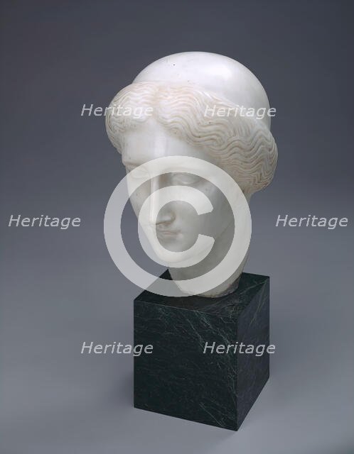 Classical Head, c. 1909. Creator: Elie Nadelman.