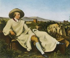 Goethe in Italy, 1786-1788, (1936). Creator: Unknown.