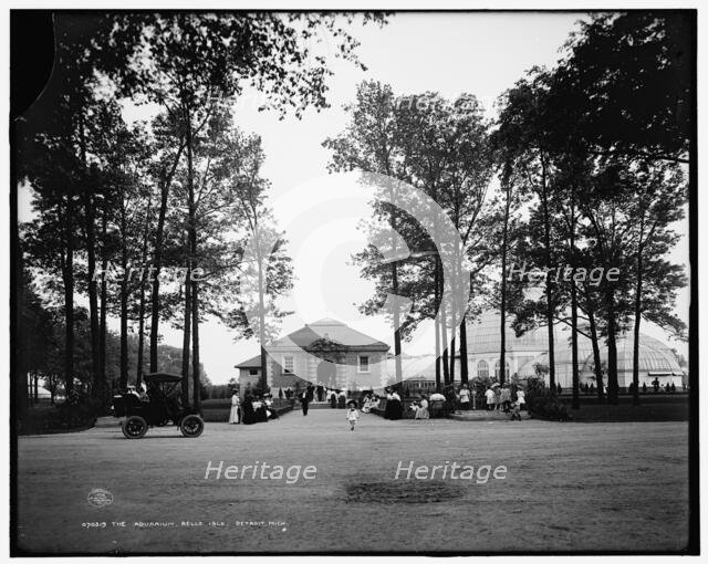The Aquarium, Belle Isle Park, Detroit, Mich., c1908. Creator: Unknown.