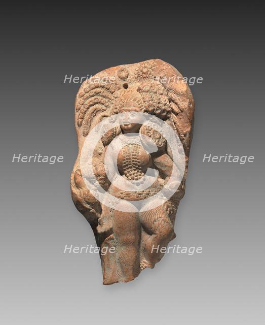 Female Figure, Probably a Nature Divinity (Yakshi), c. 75 BC. Creator: Unknown.