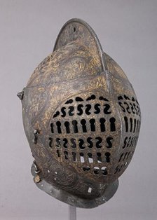Close Helmet, French, ca. 1575. Creator: Unknown.