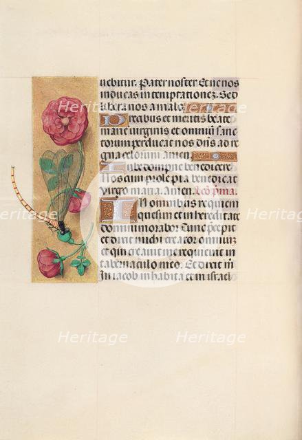 Hours of Queen Isabella the Catholic, Queen of Spain: Fol. 110v, c. 1500. Creator: Master of the First Prayerbook of Maximillian (Flemish, c. 1444-1519); Associates, and.