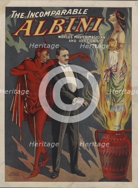 The Incomparable Albini, c1911. Creator: Unknown.