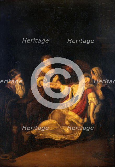 A lady fainting after bloodletting. Creator: Neer, Eglon van der, 1635 or 1636-1703 (After).