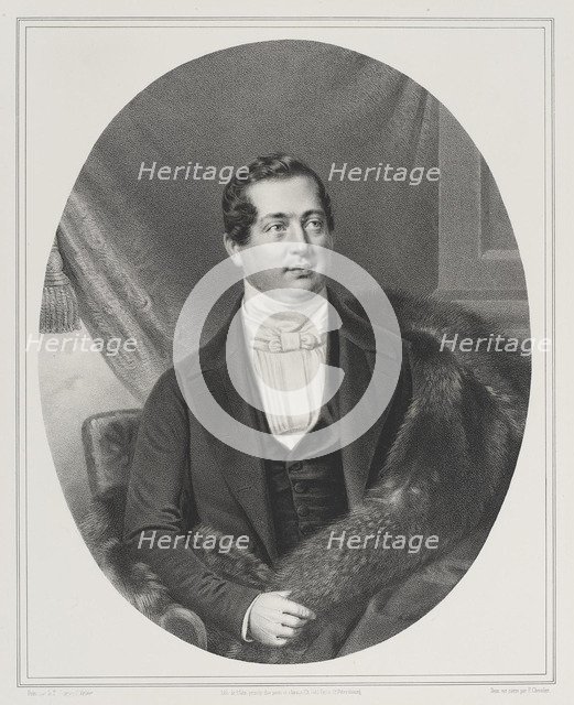 Portrait of Prince Dmitry Petrovich Volkonsky (1805-1859).