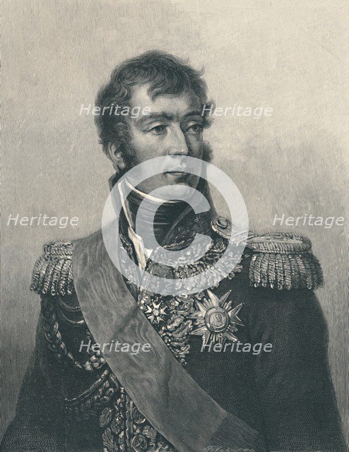 'Marshal August-Frédéric-Louis Viesse De Marmont, Duke of Ragusa', c1810, (1896).  Artist: T Johnson.