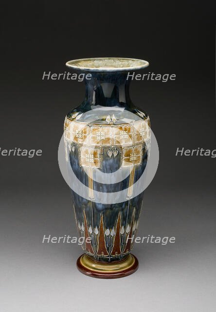 Vase, England, 1893. Creator: Royal Doulton.