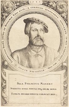 Doctor Stephen Schwartz, 1548. Creator: Augustin Hirschvogel.