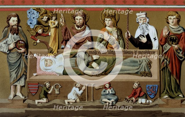 Tomb of St Elizabeth of Hungary, 1878. Artist: Unknown