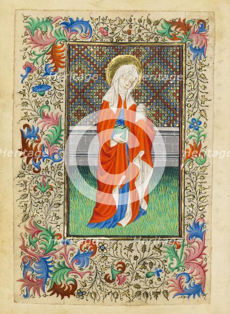 Mary Magdalene; Book of Hours, about 1430-1440. Creator: Fastolf Master.