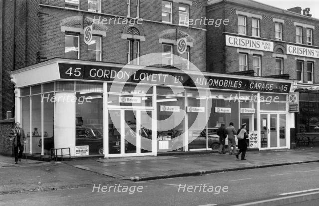 Gordon Lovett British Leyland dealership in Ealing circa 1979. Creator: Unknown.