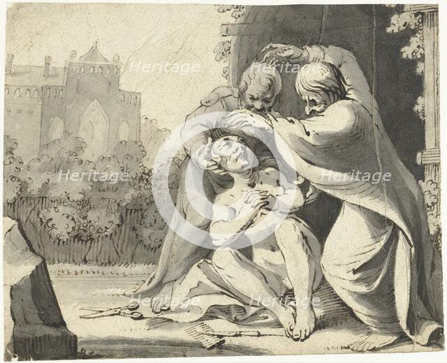 Suzanna and the elders, 1617-1619. Creator: Gerard ter Borch I.