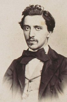 Portrait of the pianist und composer Friedrich Gernsheim (1839-1916), 1860s.