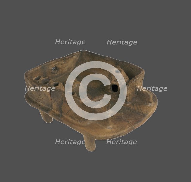 Model of a House, 3800-3600 BC. Artist: Prehistoric Russian Culture  