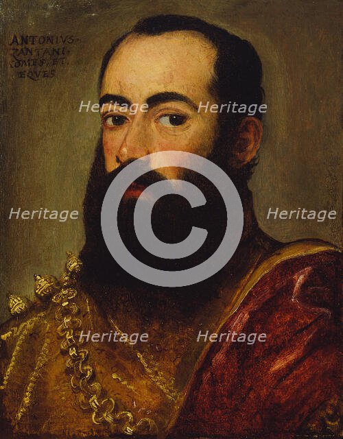 Portrait Presumed to Be of Antonio Zantani, 1550/60. Creator: Unknown.