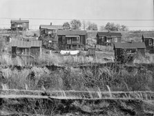 Alabama miners' houses near Birmingham, Alabama, 1935. Creator: Walker Evans.