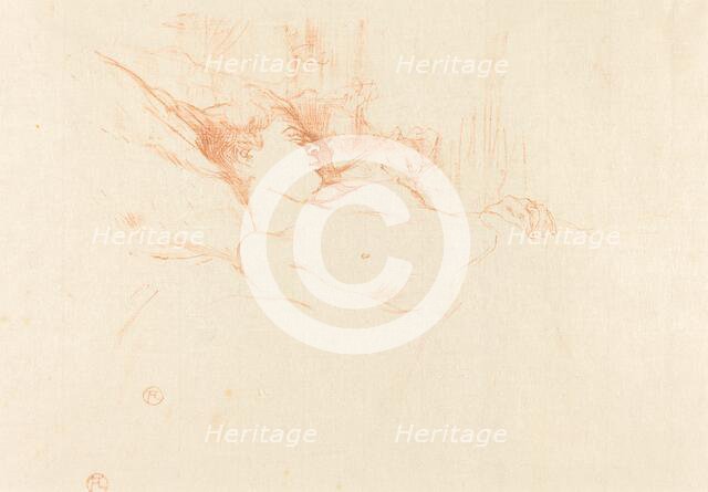 Sleep (Le sommeil), 1896. Creator: Henri de Toulouse-Lautrec.