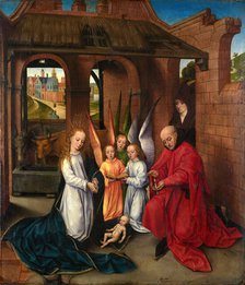 The Nativity, 1460-70. Creator: Master of the Prado Adoration of the Magi.