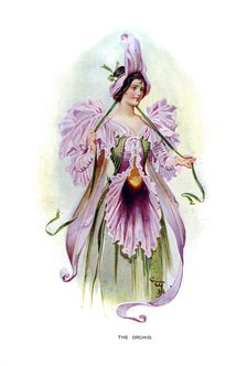 'The Orchid', 1899. Artist: Unknown