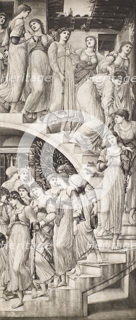 The Golden Stairs, c1870s, (1900). Creator: Unknown.