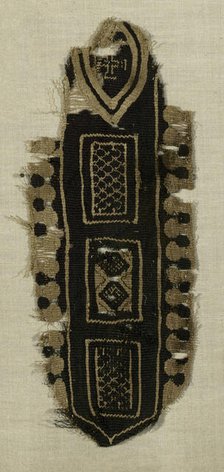 Border, Egypt, 5th century. Creator: Unknown.