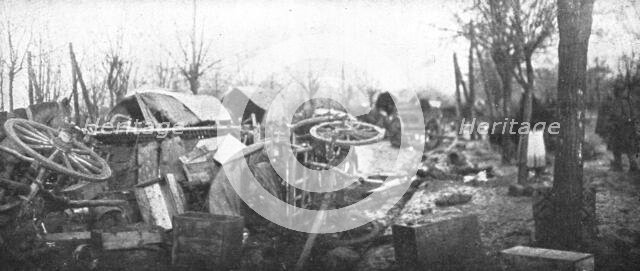 'La Serbie Victorieuse; L'aspect d'une avenue de Belgrade, le 15 decembre 1914', 1914 Creator: Unknown.