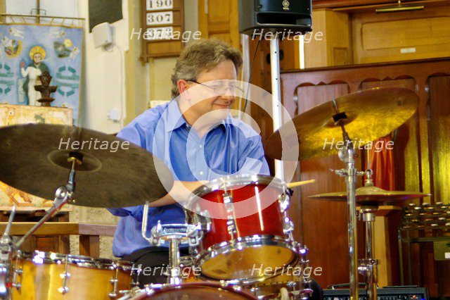 Paul Cavaciuti, Eastbourne Jazz Festival, Eastbourne, 20 Sept 2018. Creator: Brian O'Connor.