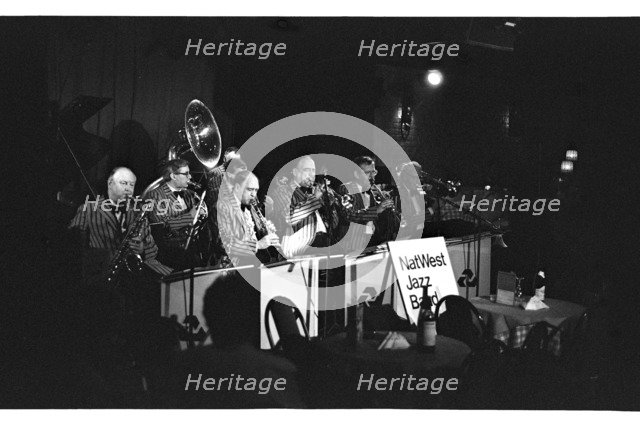 NatWest Jazz Band ,  Ronnie Scott's, Soho, London, 1987.   Artist: Brian O'Connor.