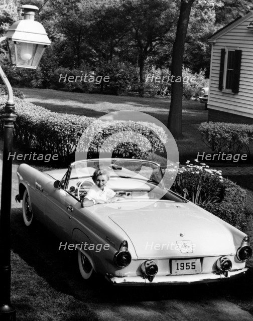 Ford Thunderbird, 1955. Artist: Unknown