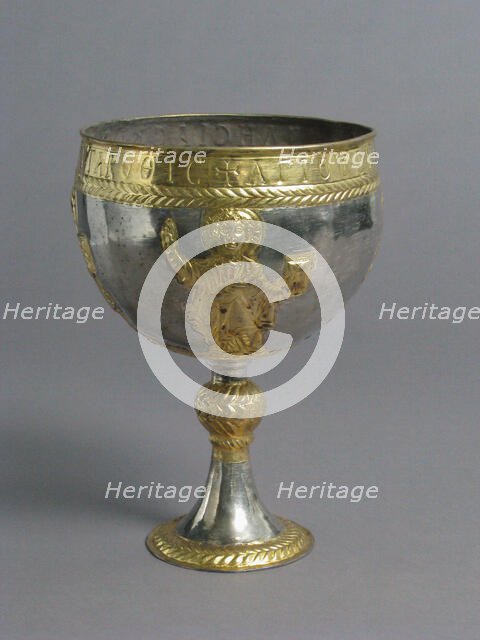 The Attarouthi Treasure - Chalice, Byzantine, 500-650. Creator: Unknown.
