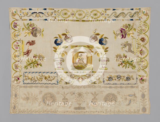 Sampler, France, 19th century. Creator: Unknown.