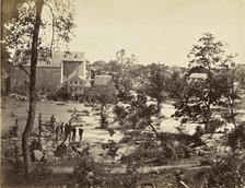 Johnson's Mill, Petersburg, VA., 1865. Creator: Tim O'Sullivan.