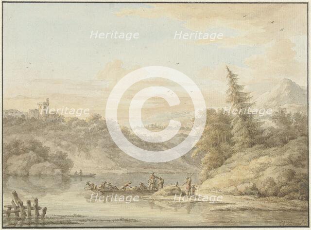 River landscape, 1756-1826. Creator: Cornelis Buys.