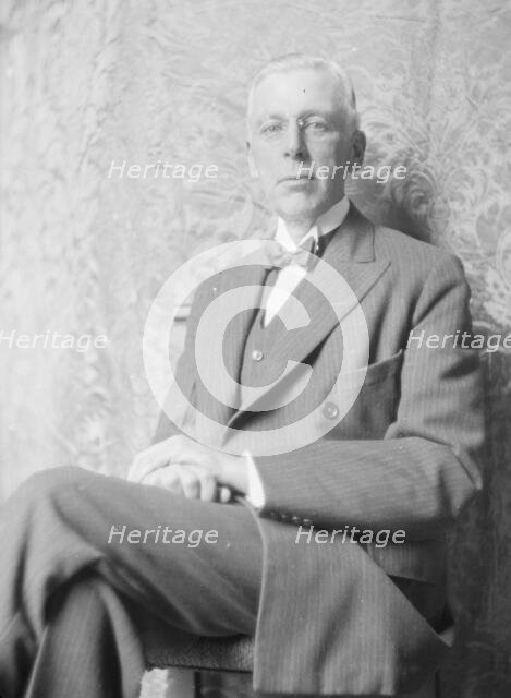 Harkness, Edward S., Mr., portrait photograph, 1931 May 15. Creator: Arnold Genthe.