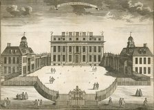 'Buckingham House in St James Park', London, 1750. Artist: Sutton Nicholls.