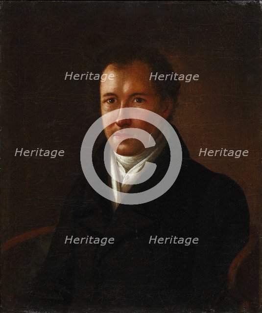 Portrait of Vasily Voinovich Nashchokin, 1820s.