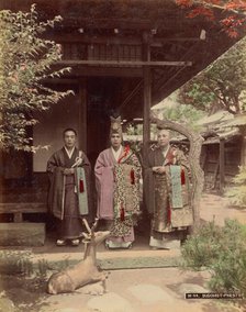 Buddhist Priests, 1870s-1890s. Creator: Kusakabe Kimbei.