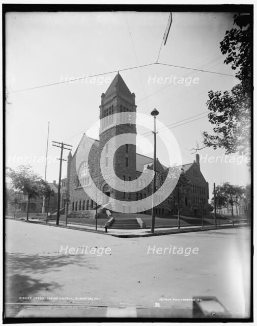 Presbyterian Church i.e., Methodist Episcopal, Scranton, Pa., between 1890 and 1901. Creator: Unknown.