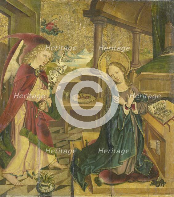 Annunciation to the Virgin, 1490-1510. Creator: Meester van het Salemer Altaar.