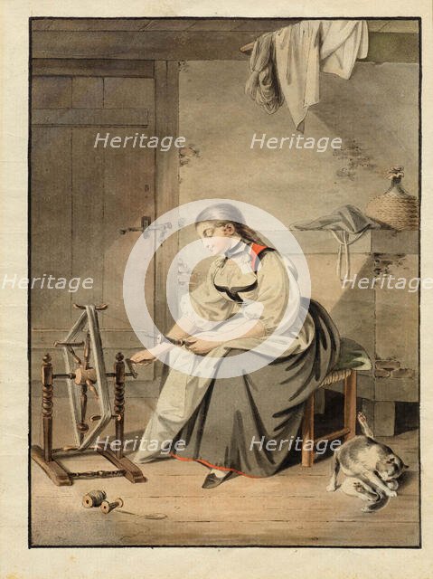 Yarn Winder, 1793. Creator: Freudenberger, Sigmund (1745-1801).