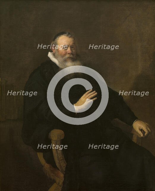 Portrait of a Clergyman, 1637. Creator: Rembrandt Harmensz van Rijn.