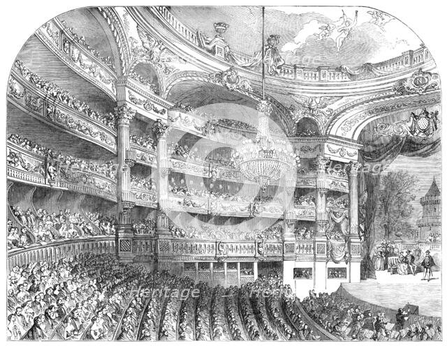 Interior of the Grand Opera-House, at Paris, 1854. Creator: Edmund Evans.