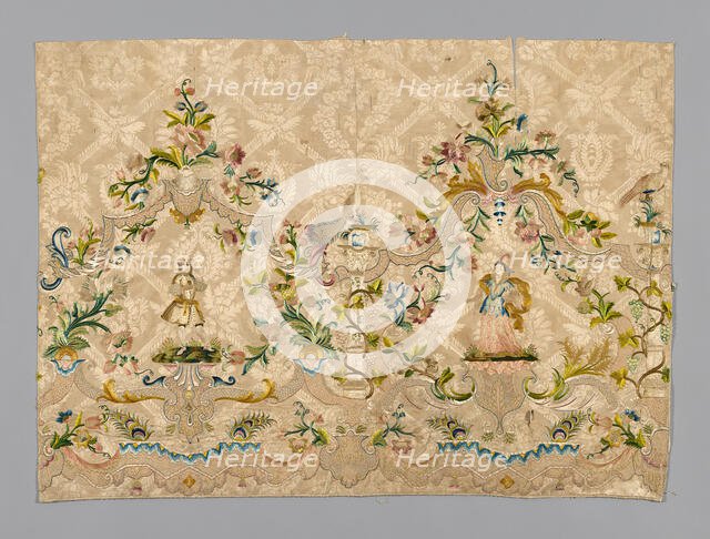 Skirt panel, France, 18th century. Creator: Unknown.