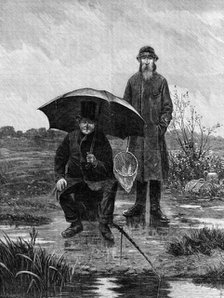 "Great Expectations" by W. D. Sadler, from the exhibition of the Society of British Artists, 1881. Creator: W. I. Mosses.